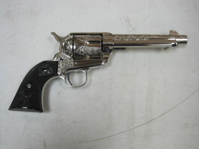 "American Western Arms mod. Peace Keeper 45 LC cal revolver nickel plated o