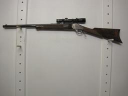 "Browning - Belgium mod.1776 45-70 cal falling block single shot rifle 1000