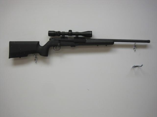 Savage Arms mod. MKII 22 LR cal bolt action rifle w/Tasco 3x-9x-40 scope fl