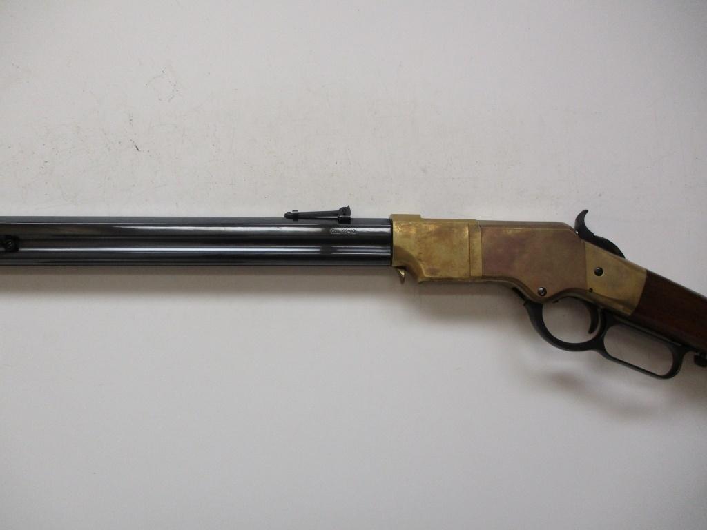 A.Uberti Navy Arms - Henry's pat. mod. 1866 44-40 lever action rifle brass