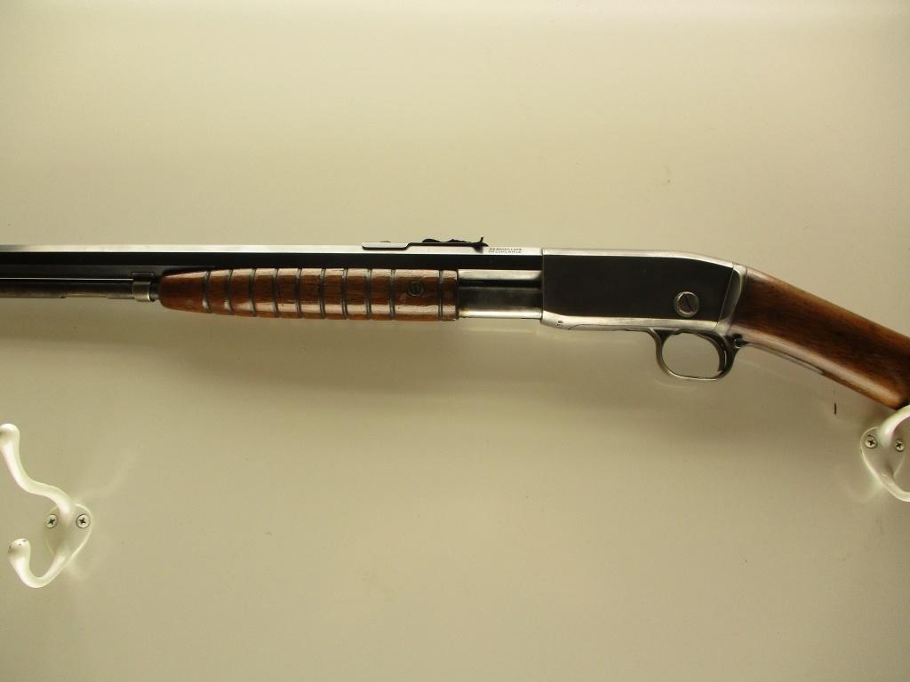 Remington mod.12-C 22 S-L-LR cal pump rifle octagon bbl ser # 127539