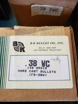 1 partial box 38WC/1 full box 38SWC bullets