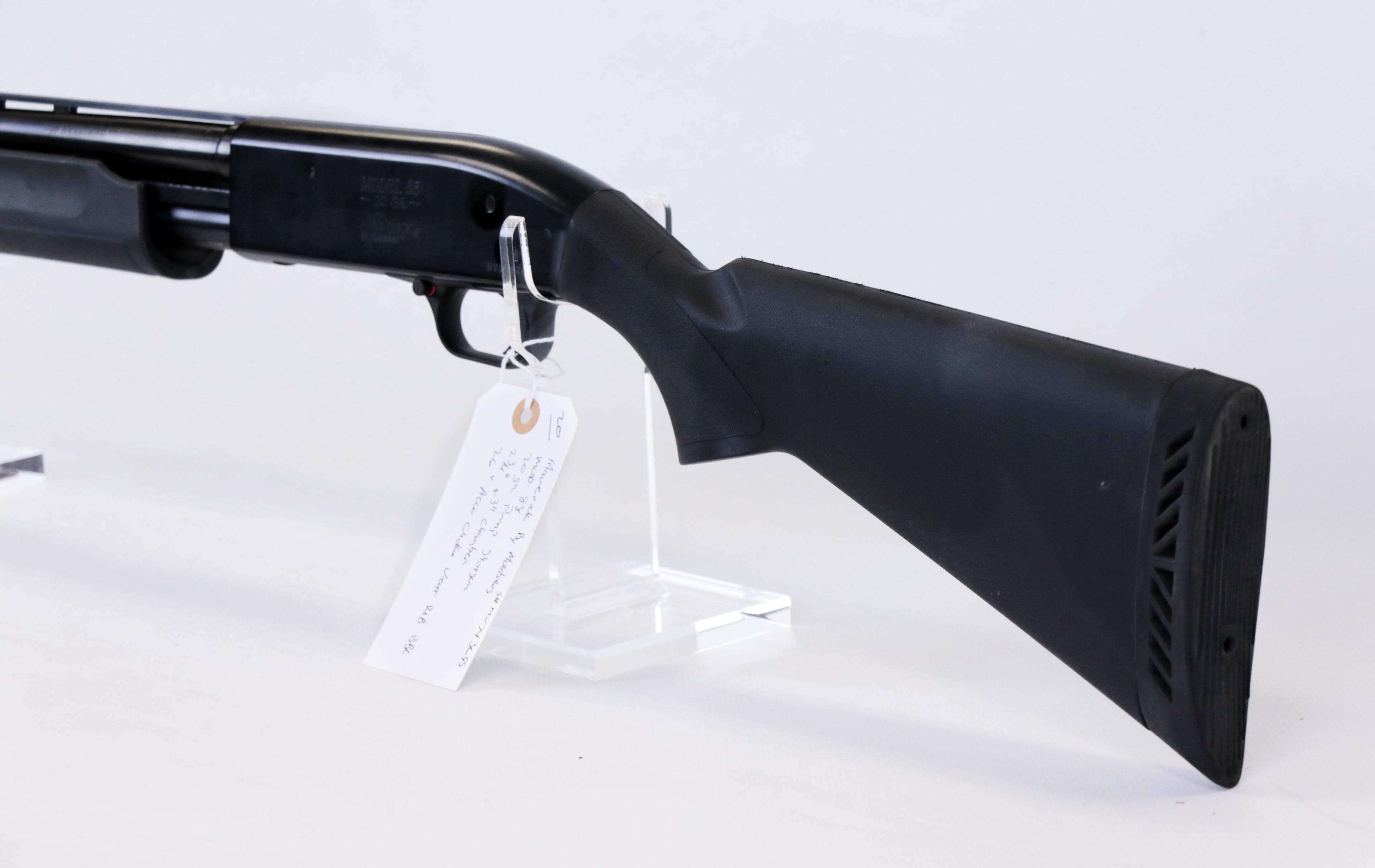 Maverick by Mossberg mod 88 20 ga pump shotgun