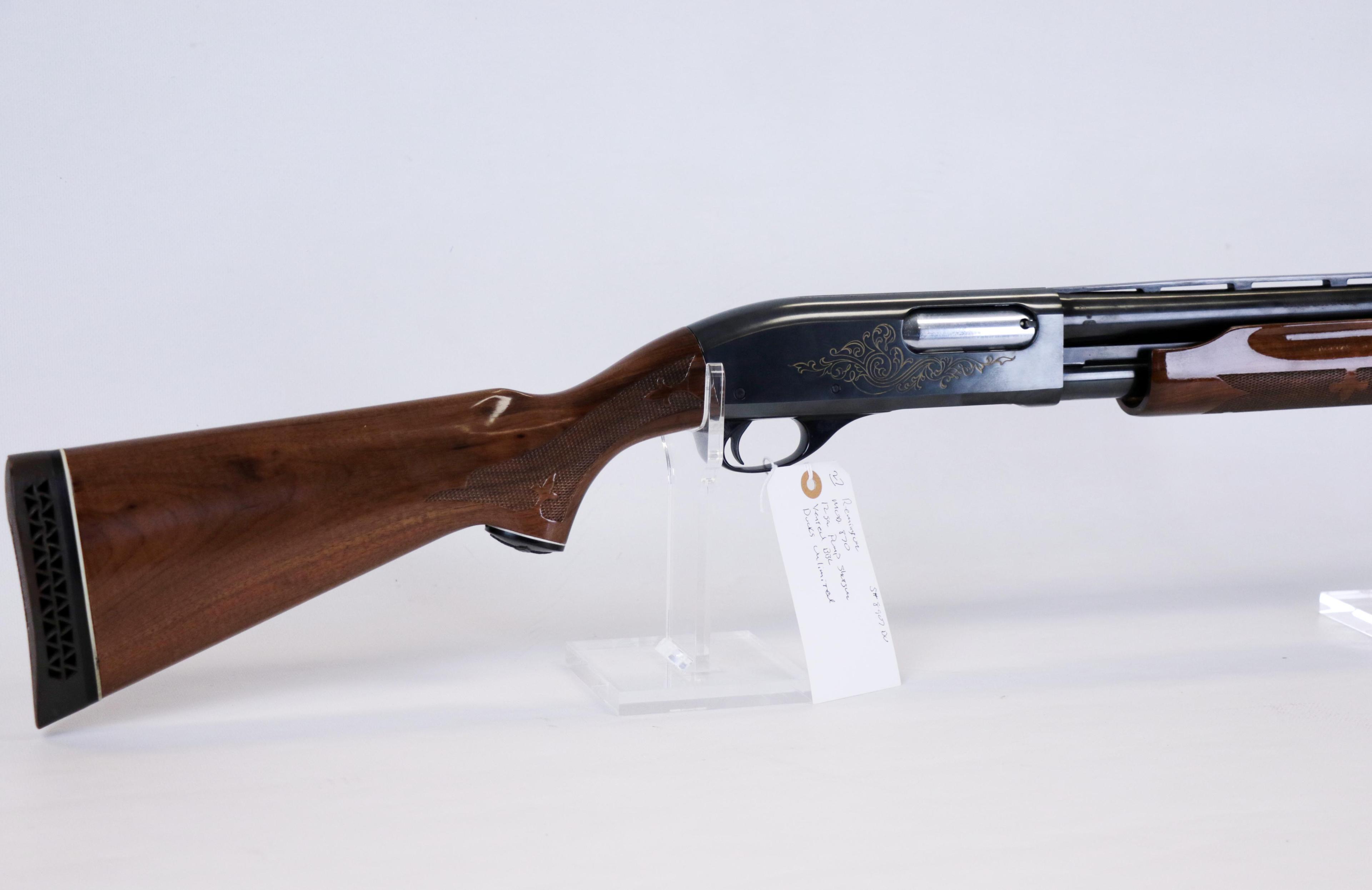 Remington mod 870 12 ga pump shotgun