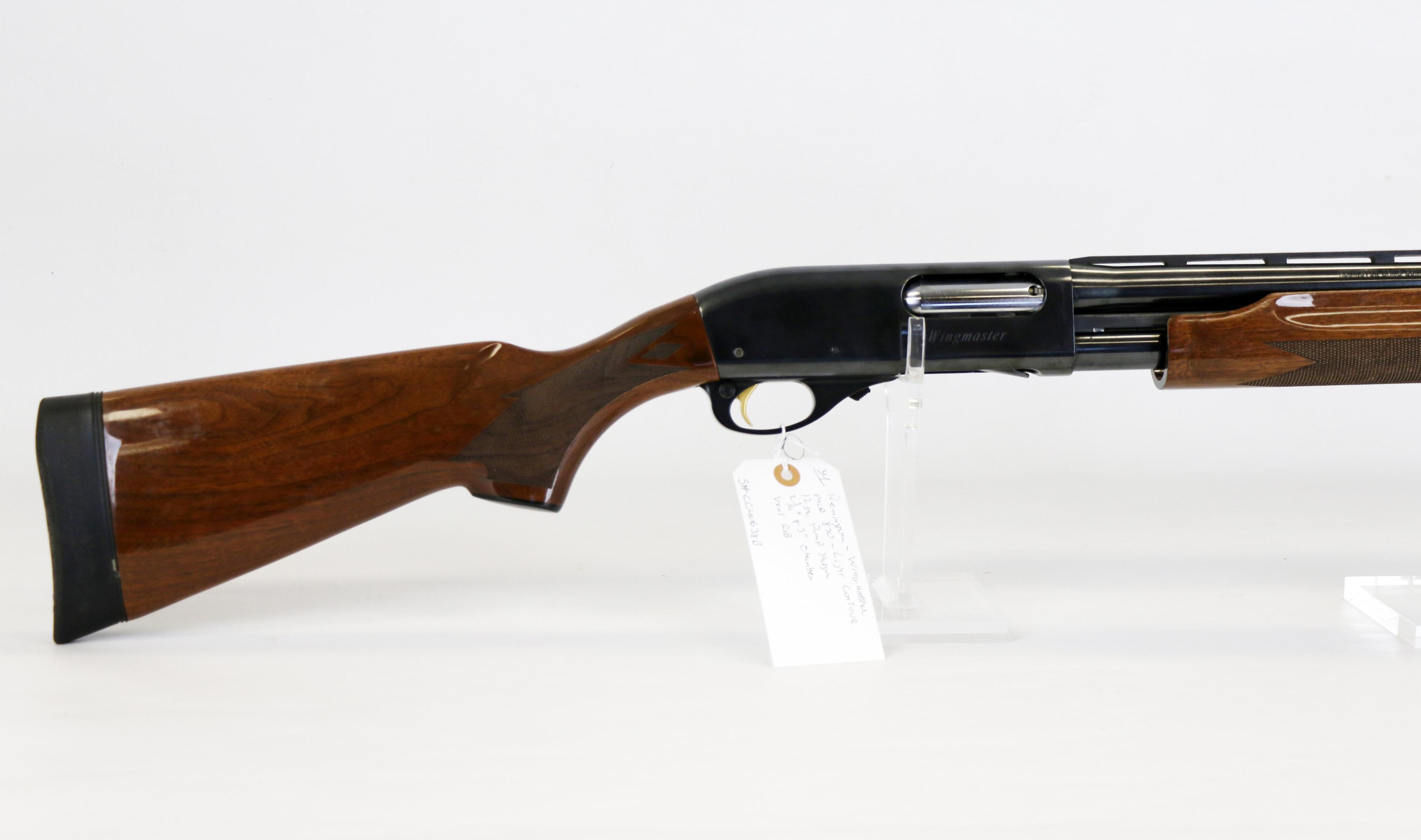 Remington Wingmaster mod 870 Light Contour 12 ga pump shotgun