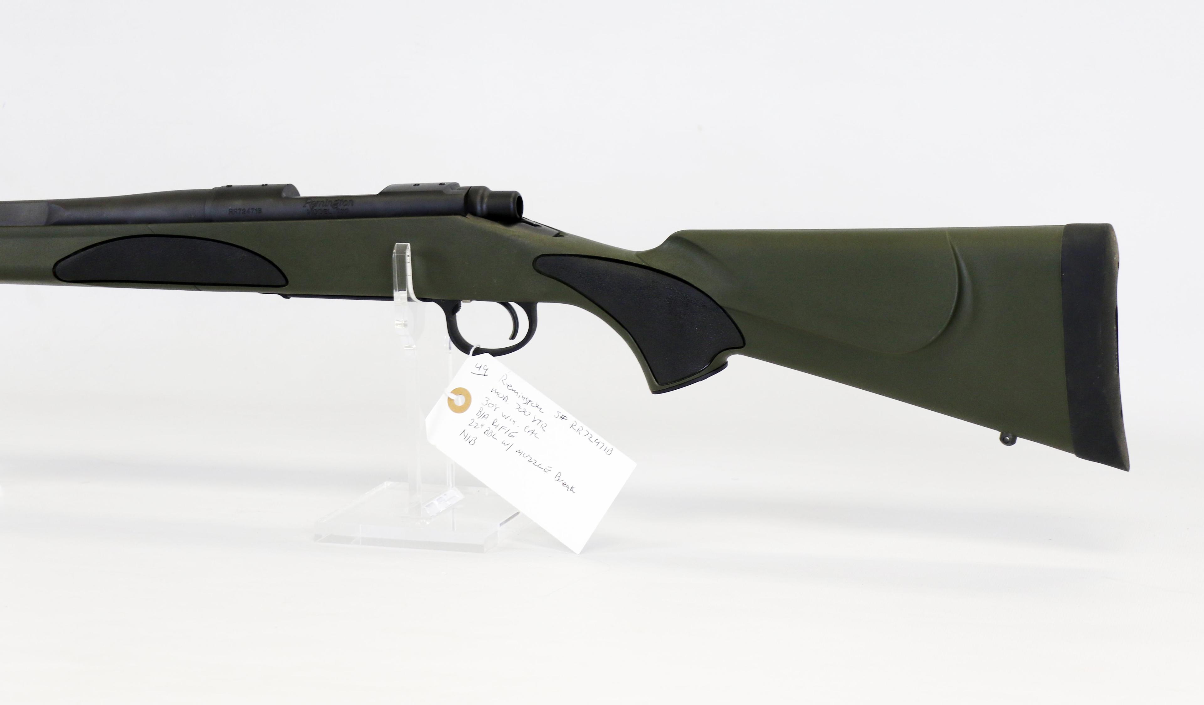 Remington mod 700VTR 308 win cal B/A rifle