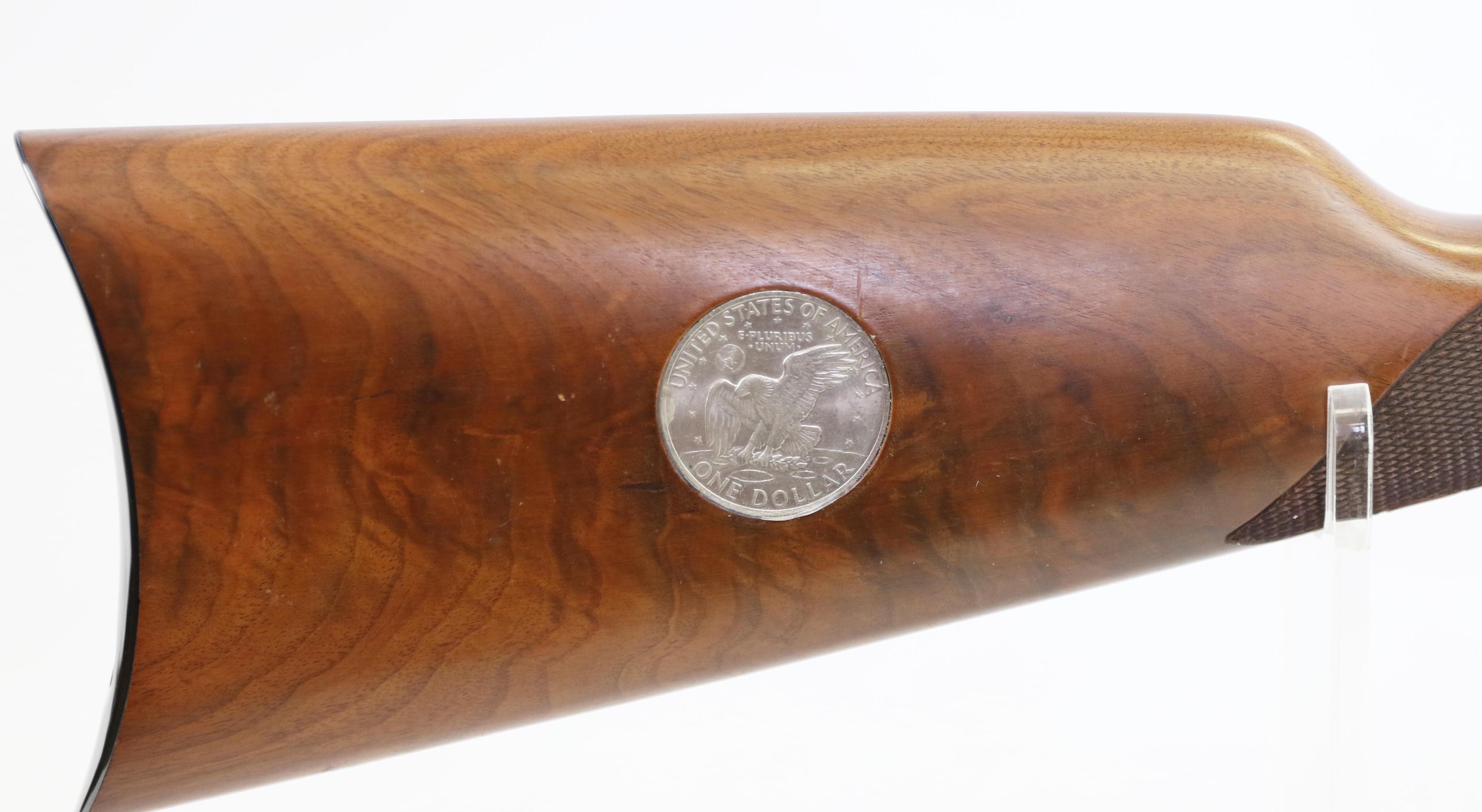 Winchester mod 94AE XTR 7-30 Waters cal L/A rifle one dollar silver coin in stock ser# 5350174