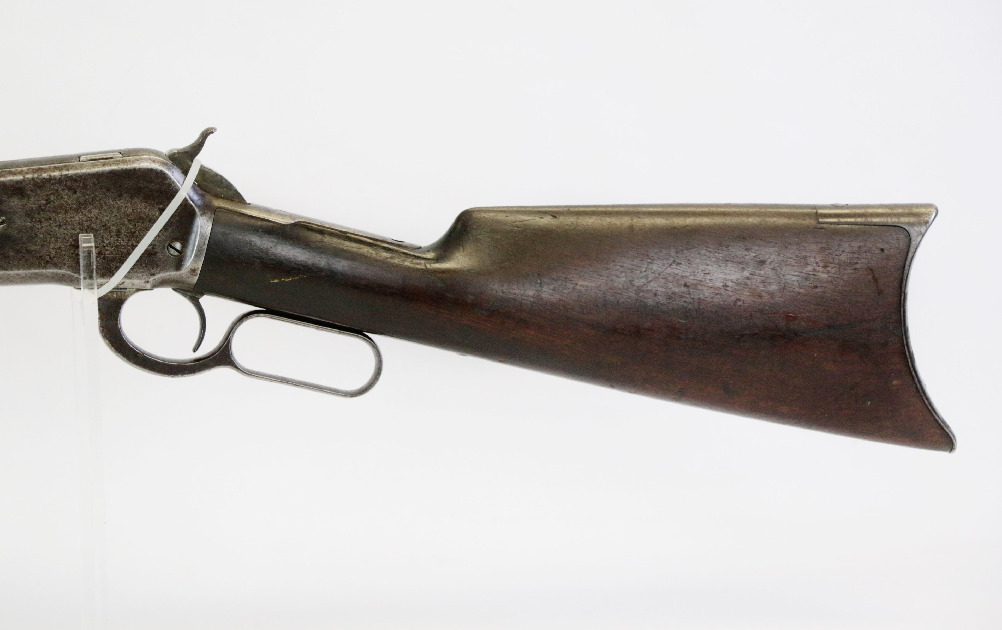 Winchester mod 1886 38-56 cal L/A rifle