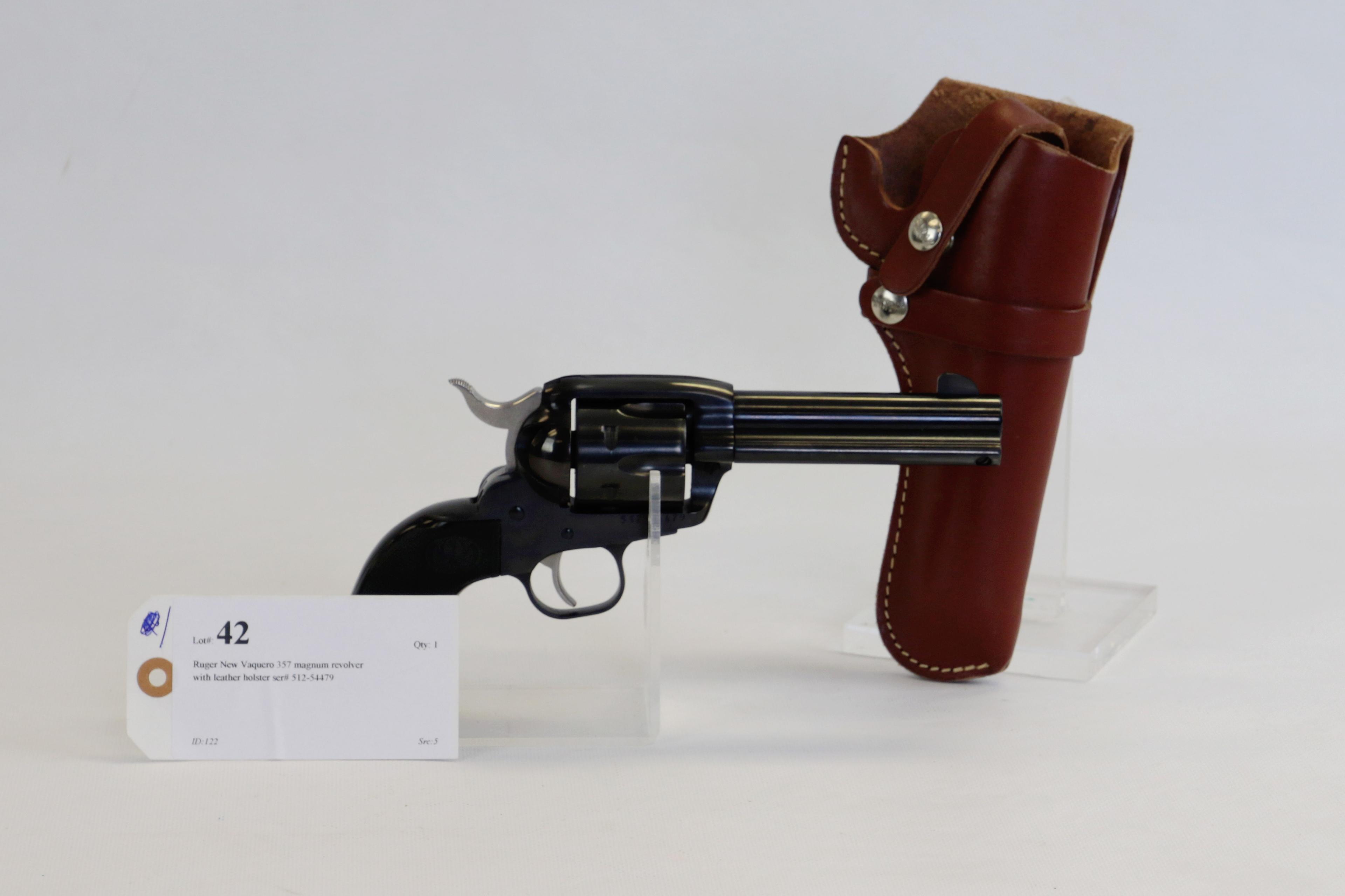 Ruger New Vaquero 357 magnum revolver