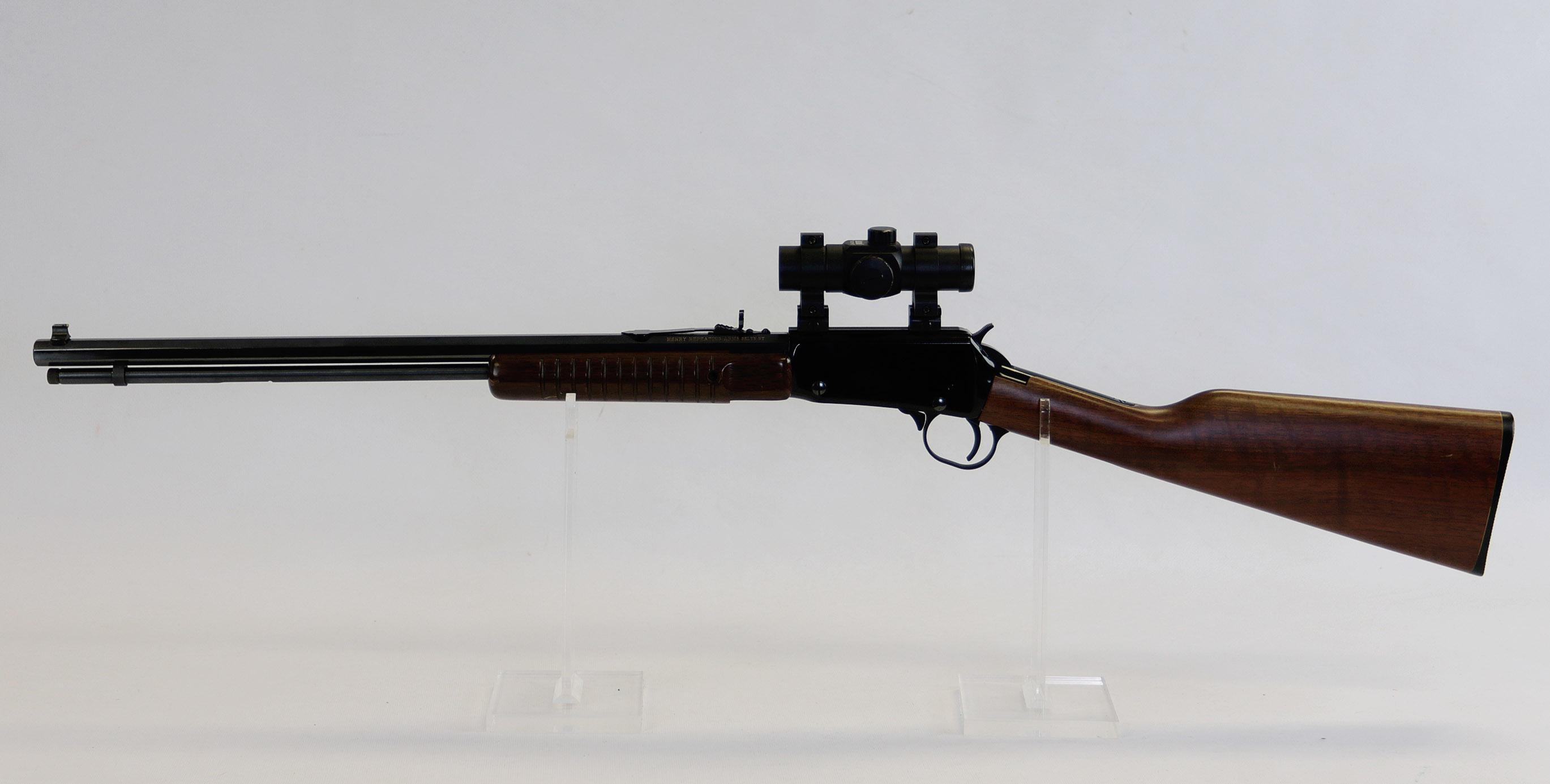 Henry mod Repeating 22 mag cal pump rifle