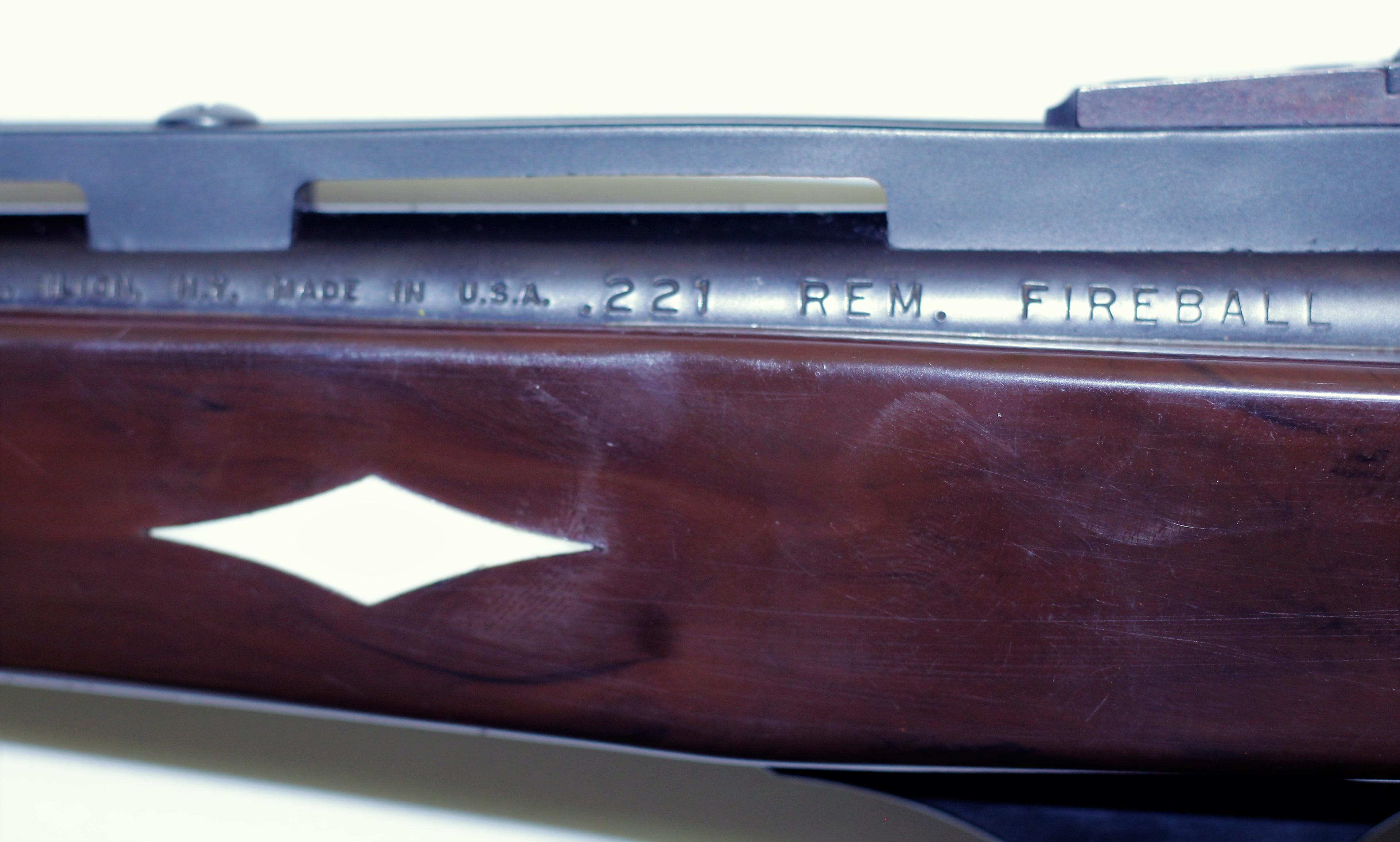 Remington XP-100 221 Rem Fireball cal b/a pistol