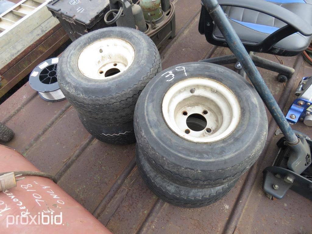 4 GOLF CART TIRES