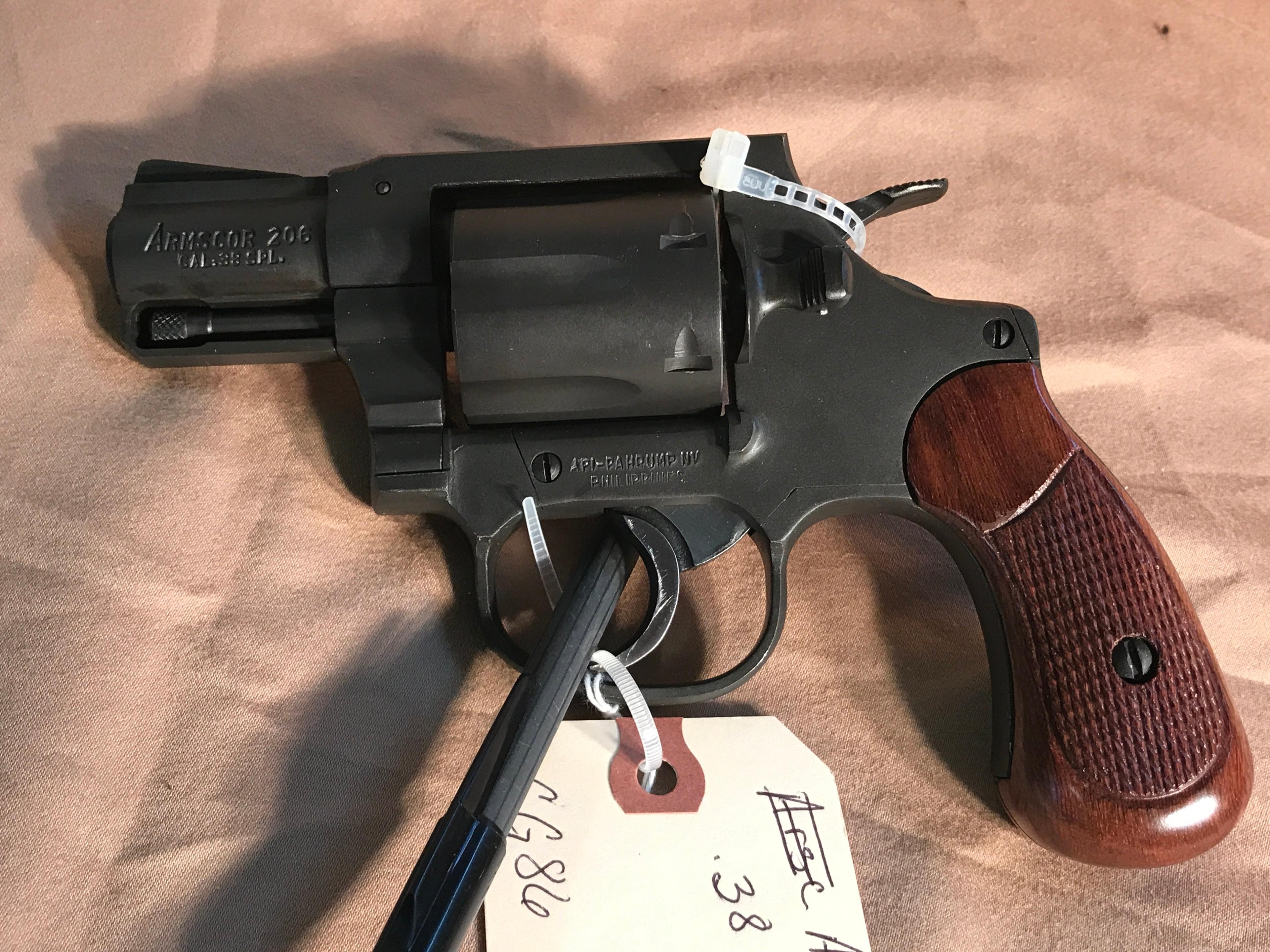 Armscor 206 38 Special Cal Pistol Snub Nose