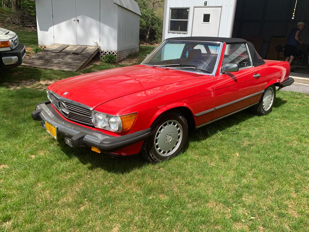 1987 Mercedes Benz 560 SL Convertible