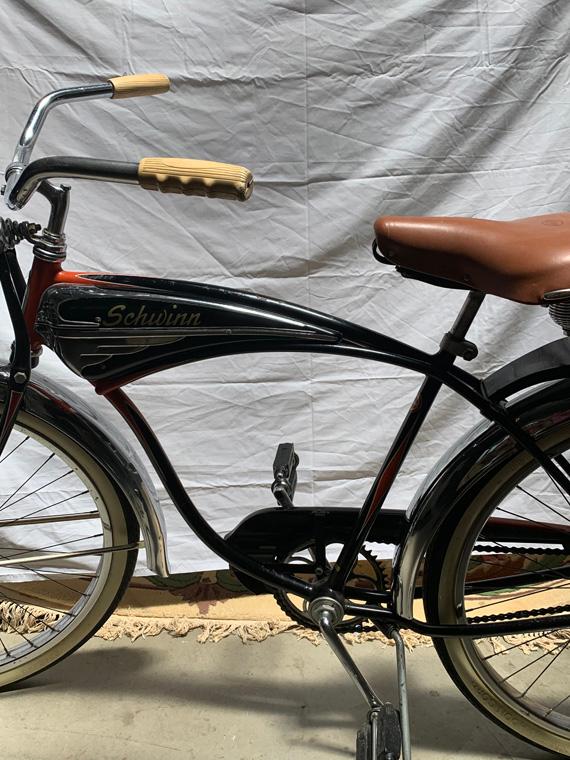 1954 Schwinn Black Phantom Bicycle