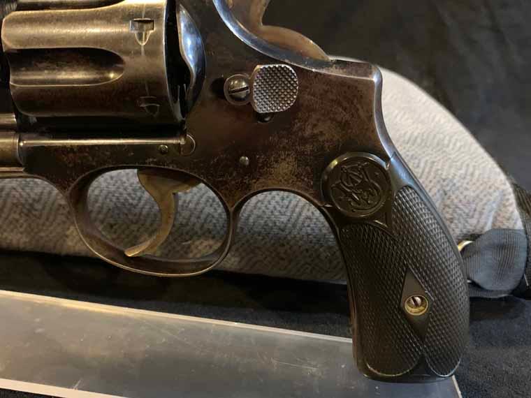 Smith&Wesson 1898-5" BBL Blue (very rough, most blue gone) .38 SPECIAL 38 S&W Early Hand Ejector