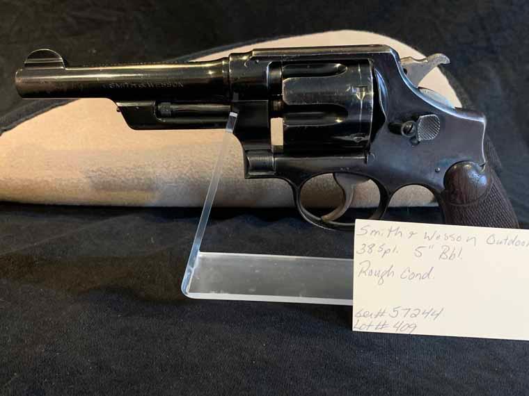 Smith&Wesson M&P Outdoorsman-5" Bbl .38 SPECIAL (rough condition)