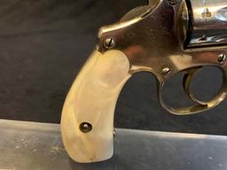 Smith&Wesson Lady Smith  3" BBL Nickel .22 S&W Hand Ejector (fair condition)