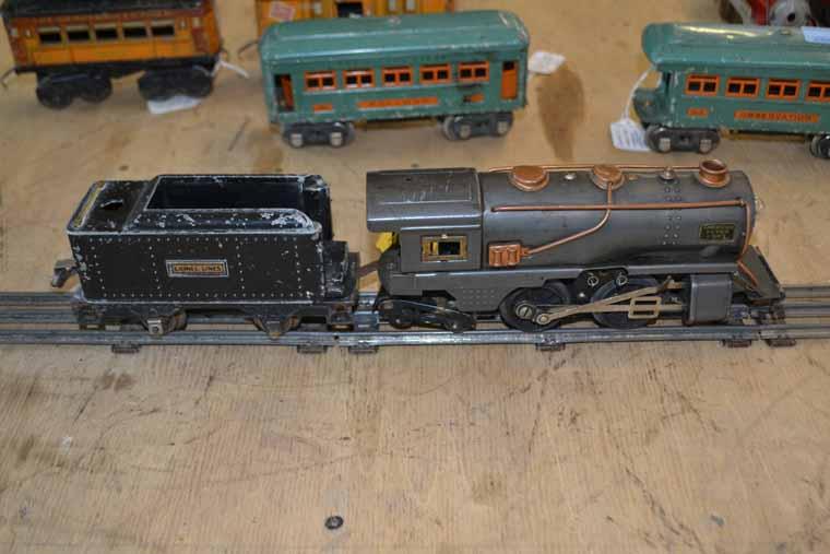 American Flyer Engine and Lionel Coal Tender