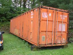 40' Orange Container