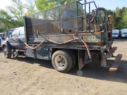 2000 Ford F650 Water Truck, CAT Engine, Spicer 7 speed transmission, 4dr Cr