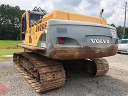 Volvo EC330BLC Excavator with 36'' Tracks, 42'' Bucket with cutting edges V