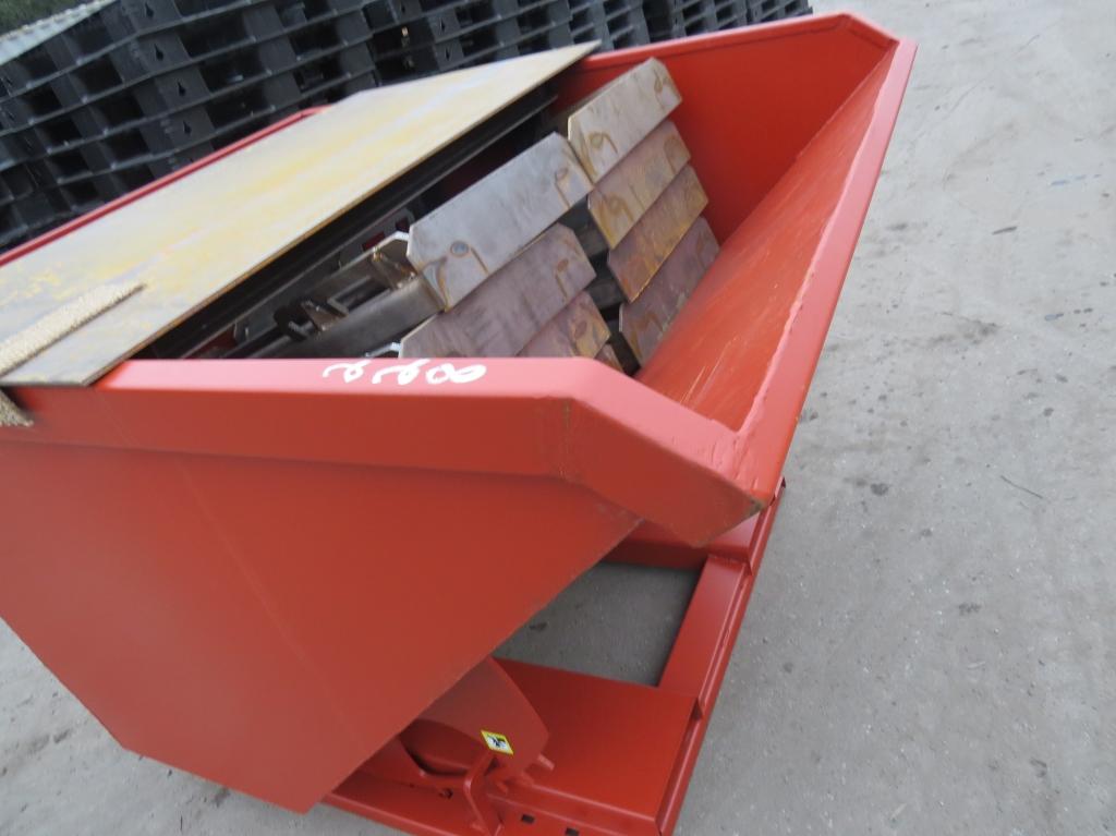 SELF DUMPING HOPPER STANDARD DUTY 2.0 CUBIC YARD  (4,000 lb capacity)