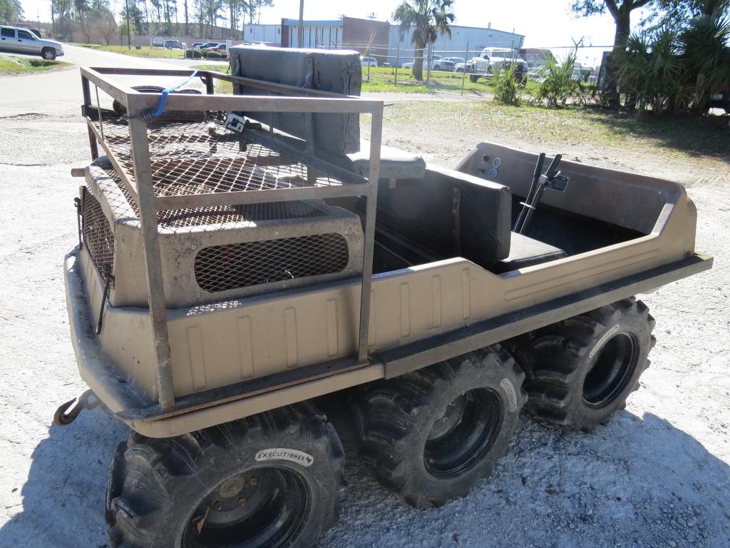 Amphibious 6 wheel Cart 16HP Vanguard V-Twin OHV  1,543 Hours  Serial# 12662