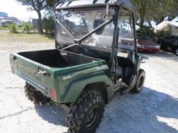 2008 Kawasaki 4x4 TERY XLE 750  280 hours   2,400 miles  2400 lb wench with wireless remote  Radio w