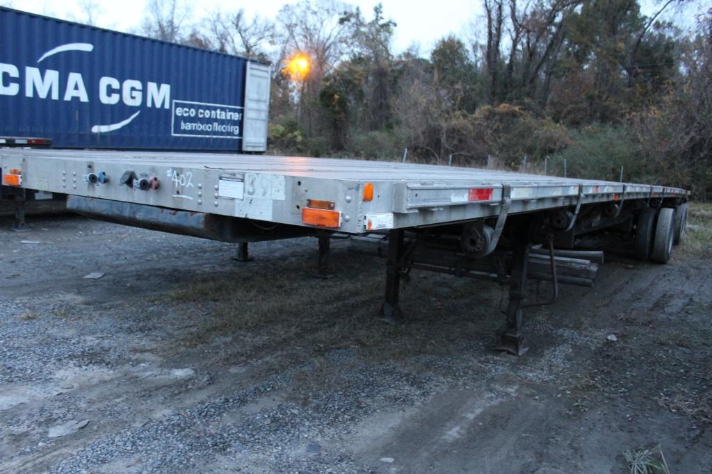 2000 Transcraft Flat Bed Aluminum Trailer VIN: 1TTF48209Y2005969  Vin # 1TTF48209Y2005969  Flat Bed