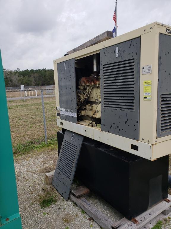 30KW Kohler Generator 1062 Hours