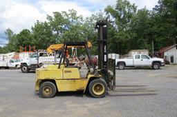 "Clark Forklift C500Y100D 10,000 lb capacity Diesel, FRESH MOTOR