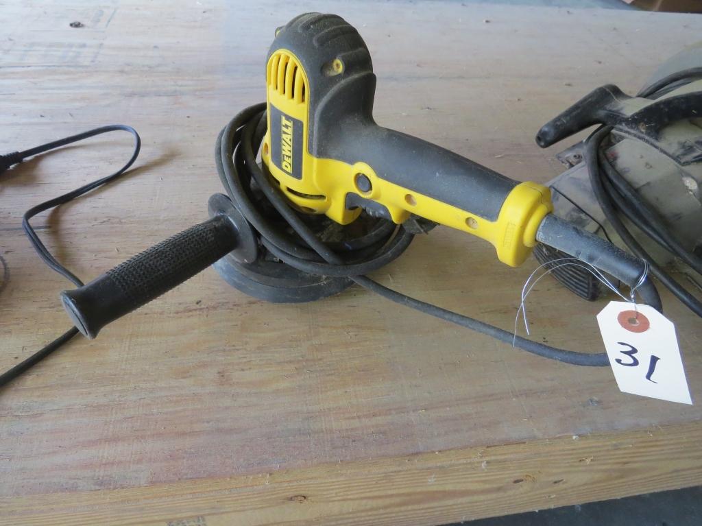 Electric Dewalt Polisher