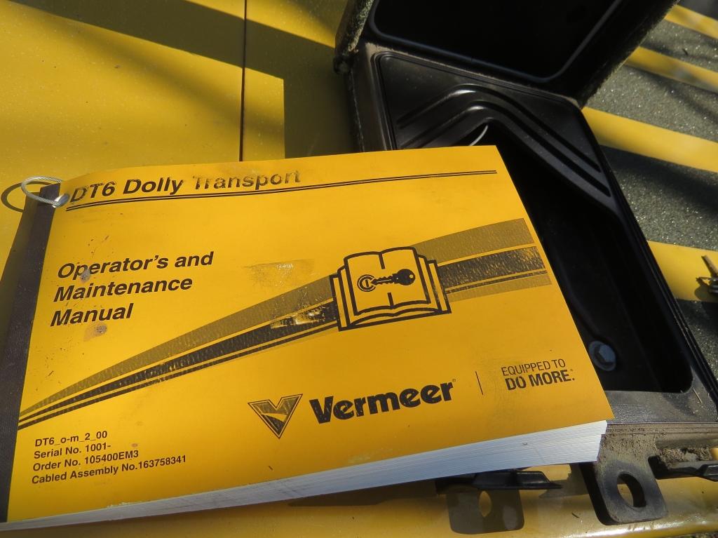 2021 Vermeer DT6 Dolly Transport