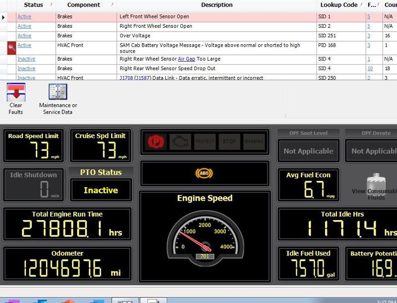 2007 FREIGHTLINER CL120