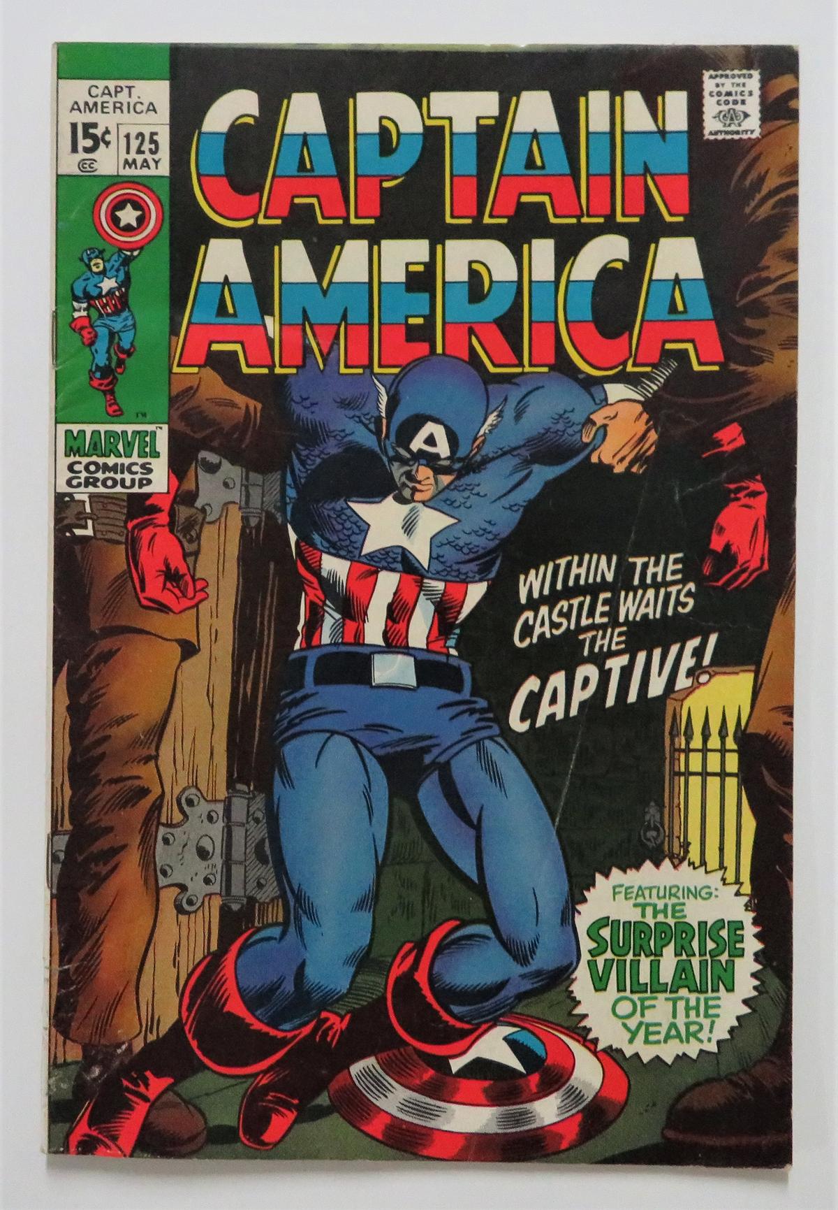 CAPTAIN AMERICA:  "Captured In Viet Nam!" - Marvel Comics