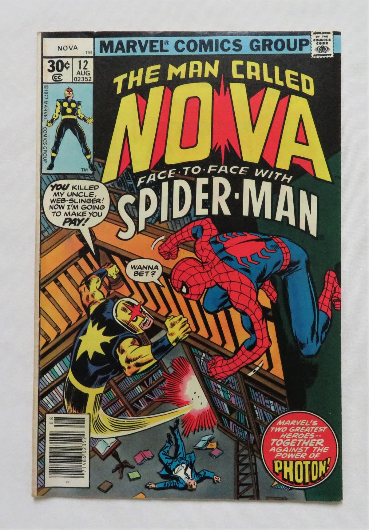 SPIDER-MAN MEETS NOVA: "Who Is The Man Called Nova!" - Marvel Comics