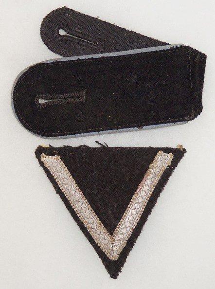 2 pcs. WWII SS Shoulder Board/Sleeve Chevron