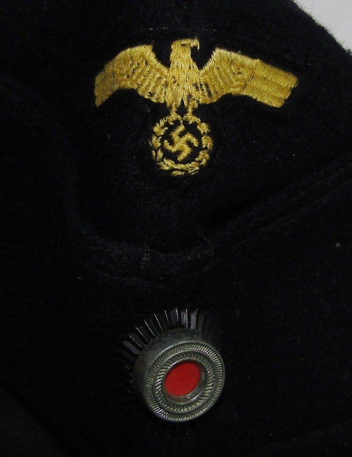 WW2 Kriegsmarine Overseas cap For EM/NCO With Palm Tree U-Boat Device-U-459?