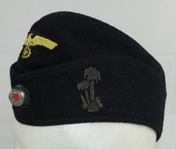 WW2 Kriegsmarine Overseas cap For EM/NCO With Palm Tree U-Boat Device-U-459?