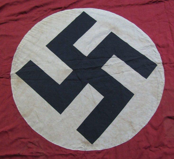 Large WW11 NSDAP Battle Flag