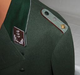 Scarce WW2 German Private Forestry Service Overcoat For Rank Of  "Forstassiessor"-Named