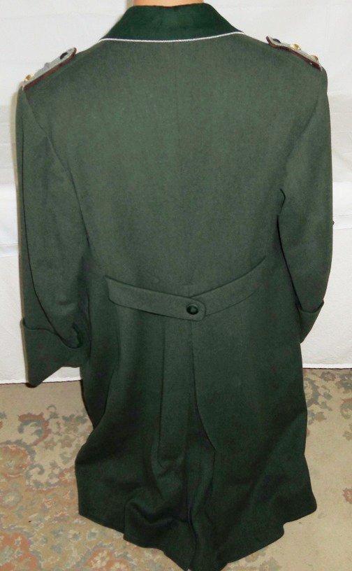 Scarce WW2 German Private Forestry Service Overcoat For Rank Of  "Forstassiessor"-Named