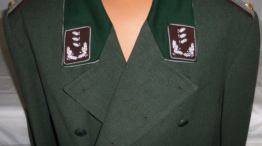 Scarce WW2 German Private Forestry Service Overcoat For Rank Of  "Forstassiessor"-Named