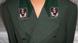 Scarce WW2 German Private Forestry Service Overcoat For Rank Of  "Forstassiessor"-Named