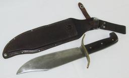 Original Vietnam War Period Western Bowie Knife-US Army Named-Personalized-Dtd 1972