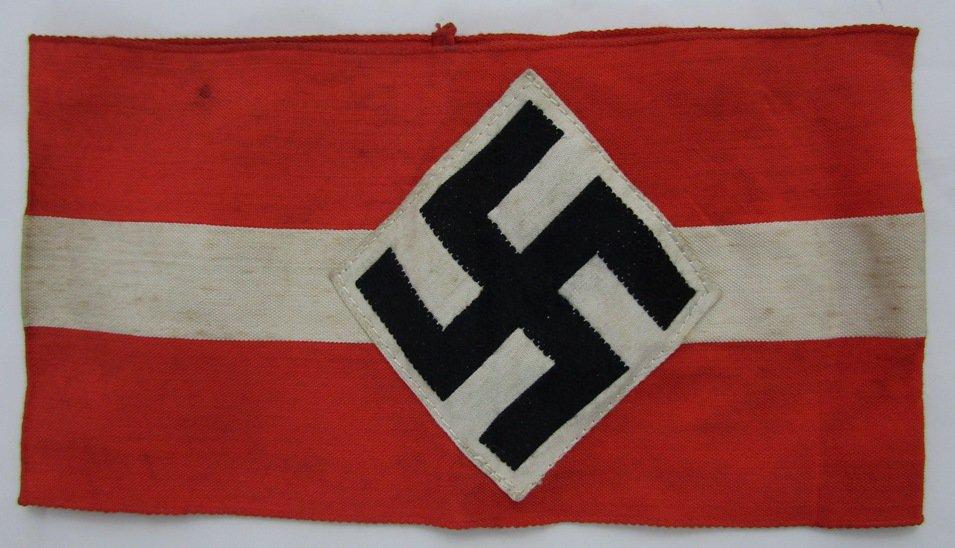 WW2 Hitler Youth Armband With RZM Tag-Vet Bring Back