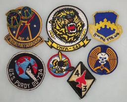 7 pcs Misc. Vietnam War Era and Later Patches