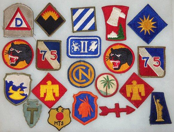 20 pcs. Misc. US  Patches