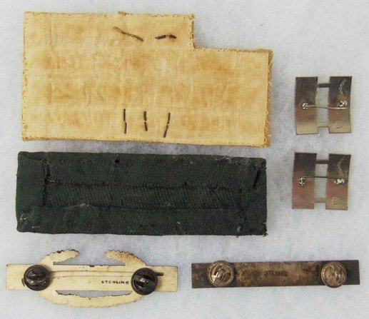 6 pcs. WWII Period Ribbon Bars/Captain-CIB-Expert Infantryman Insignia